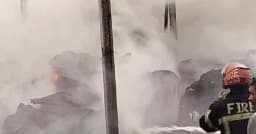 গাজীপুরে ঝুটের গোডাউনে ভয়াবহ অগ্নিকাণ্ড