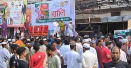 নয়াপল্টনে বিএনপি নেতাকর্মীদের জনস্রোত