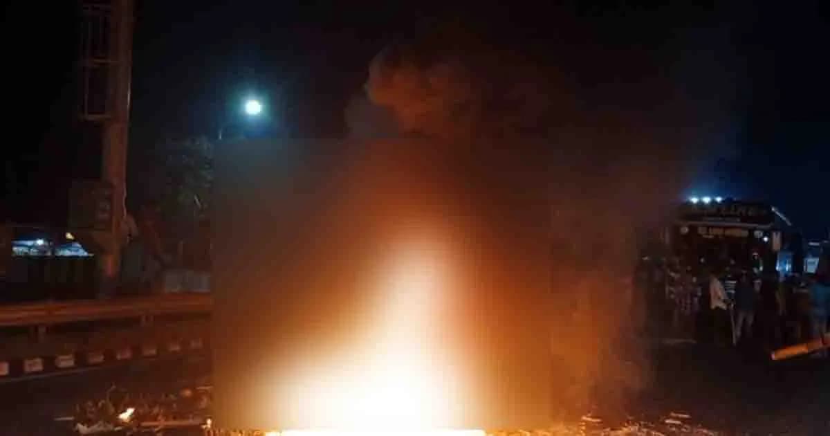 প্রার্থী তালিকায় নাম না থাকায় ঢাকা-মাওয়া এক্সপ্রেসওয়েতে বিক্ষোভ