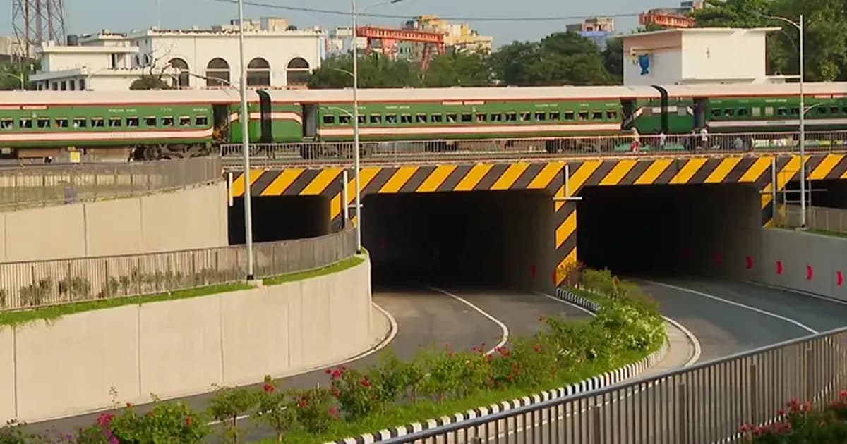 অবশেষে চালু হলো টিটিপাড়া আন্ডারপাস, যানজট কমাবে ব্যস্ত রুটে