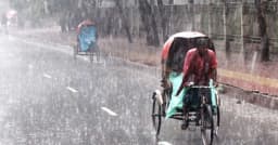 ঢাকায় ২৪ ঘণ্টায় ৬৩ মিলিমিটার বৃষ্টি, আজ শুষ্ক থাকবে আবহাওয়া