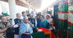 সমুদ্রের শহরে রেল স্টেশন উদ্বোধন ও রেল ভ্রমণ ছবিতে ছবিতে