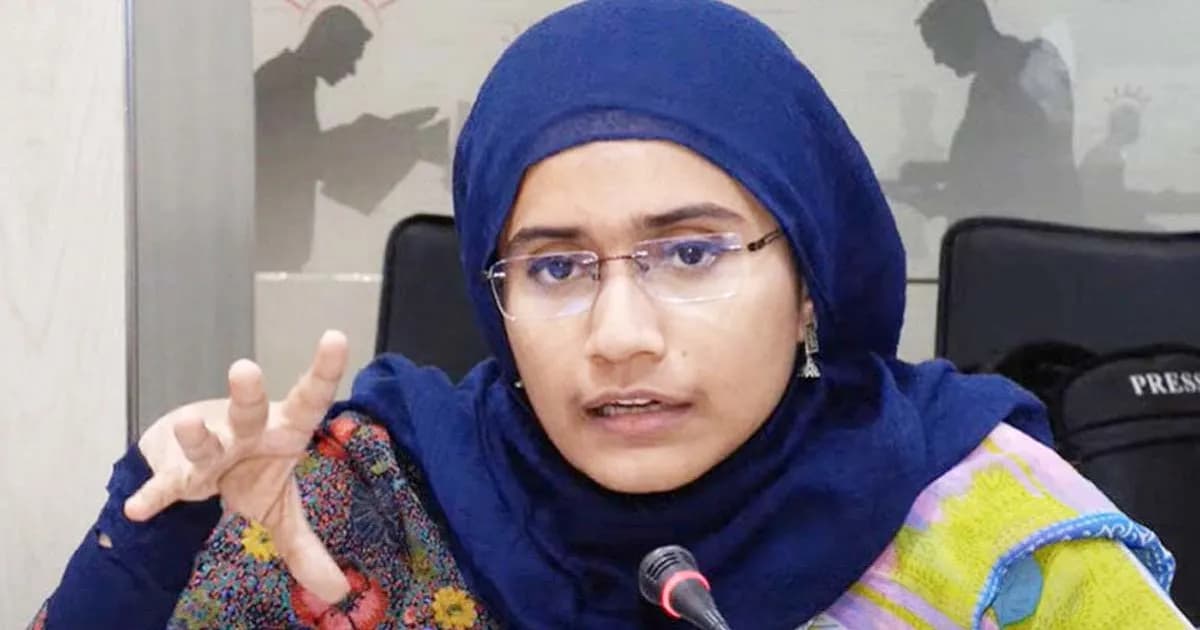 ‘শাপলা কলি’ দিয়ে এনসিপিকে বাচ্চা হিসেবে দেখানোর চেষ্টা: সামান্তা শারমিন