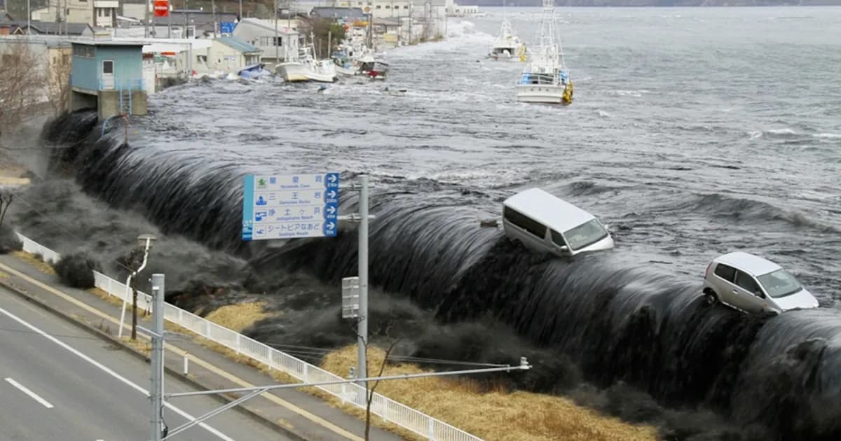 জাপানে শক্তিশালী ভূমিকম্পের পর উপকূলে সুনামির আঘাত