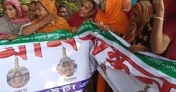 কুষ্টিয়ায় পদ্মাচরে সন্ত্রাসীদের হাতে নিহত লিটনের হত্যাকারীদের ফাঁসির দাবি