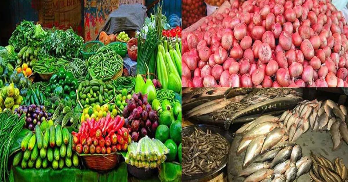 কমেনি পেঁয়াজের ঝাঁজ, সবজি-মাছের বাজারও চড়া