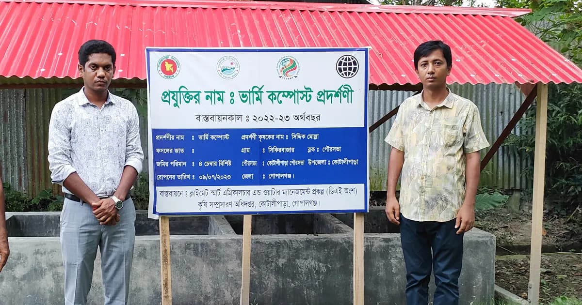 পারিবারিক শাক-সবজির চাহিদা মেটাচ্ছে ৮ মডেল কৃষি